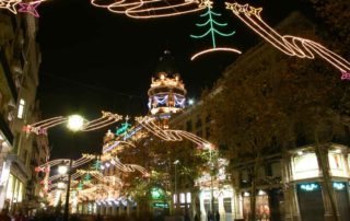 Spain.Barcelona.Porta .Angel .Navidad 1